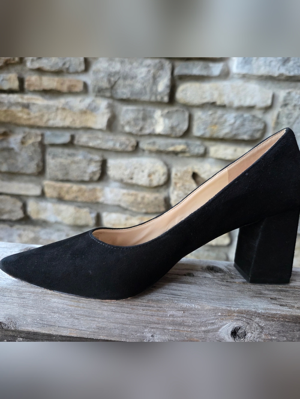 Marc Fischer Zala Suede Basic Black Pumps  Heels